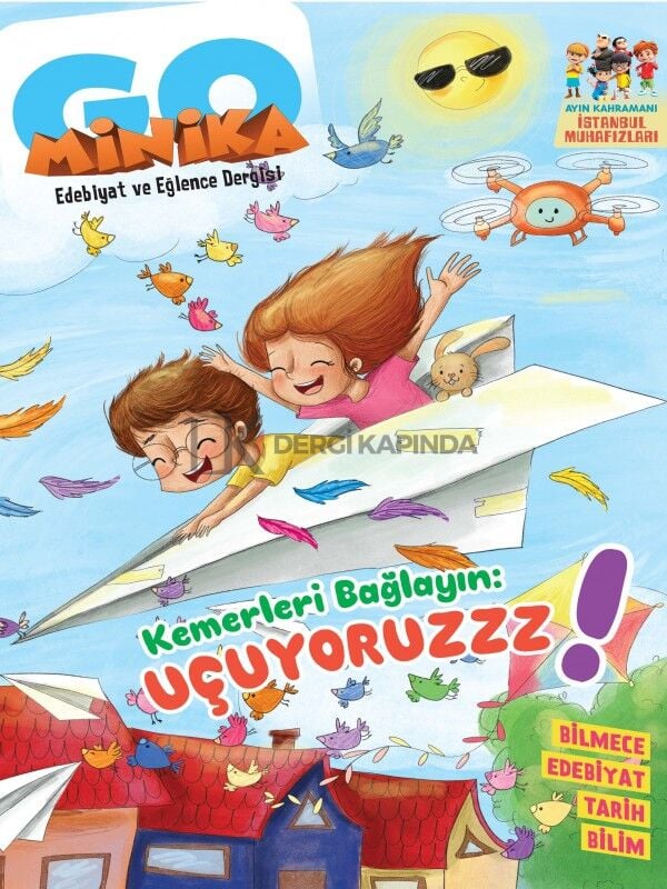 Minika Go Dergi Ağustos 2026 (7-12 yaş)