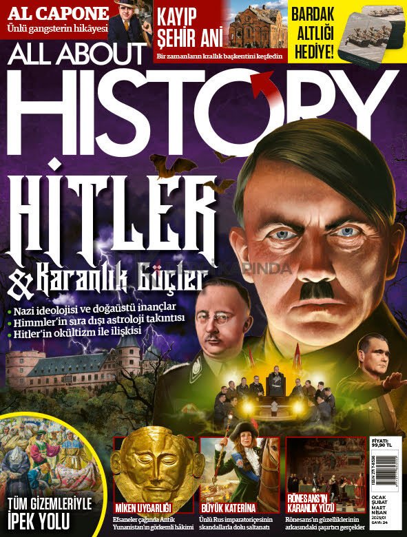All About History Dergi 24.Sayı Ocak-Şubat-Mart-Nisan 2025