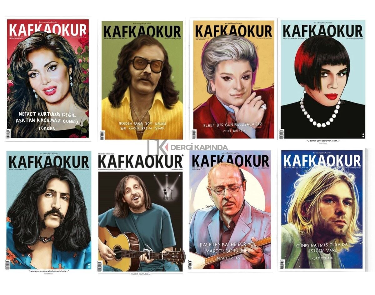 KAFKAOKUR Dergi 8 Sayı Bir Arada