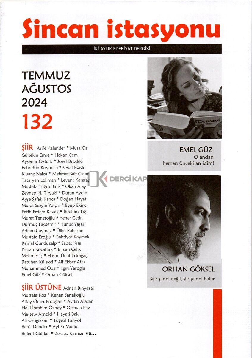 Sincan İstasyonu Dergi 132.Sayı Temmuz-Ağustos 2024