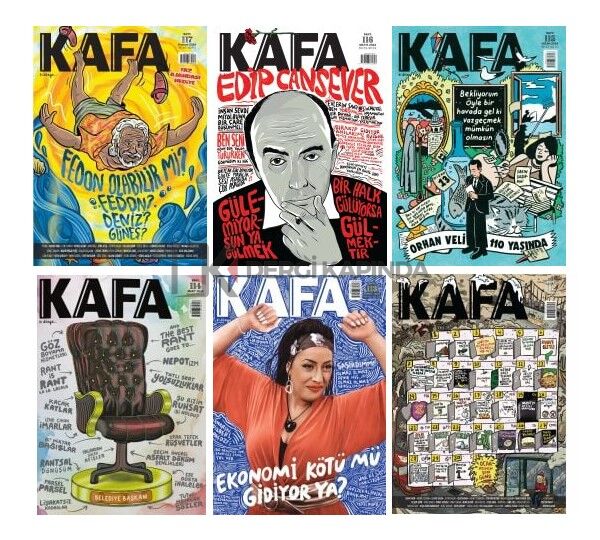 KAFA Dergi 2024 (Ocak-Haziran altı sayı paketi)