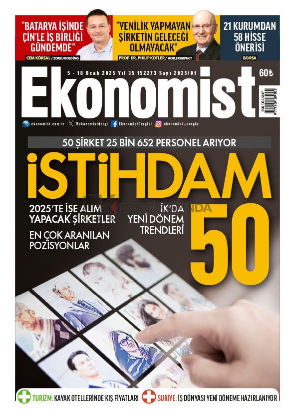 Ekonomist Dergi 5 Ocak - 18 Ocak 2025