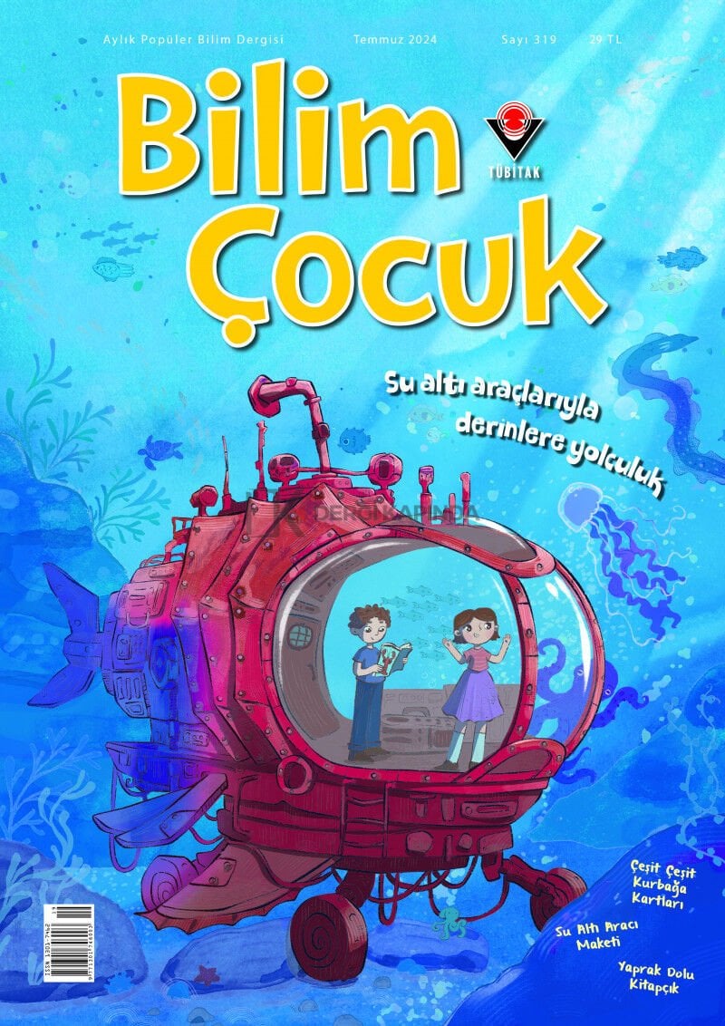 Bilim Çocuk Dergi Temmuz 2024 (7-12 Yaş)