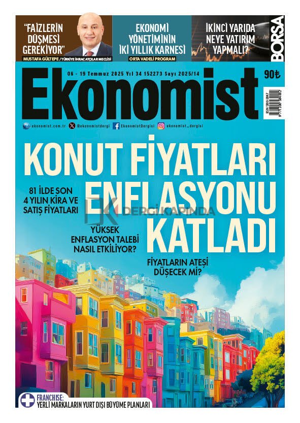 Ekonomist Dergi 6 Temmuz - 19 Temmuz 2025