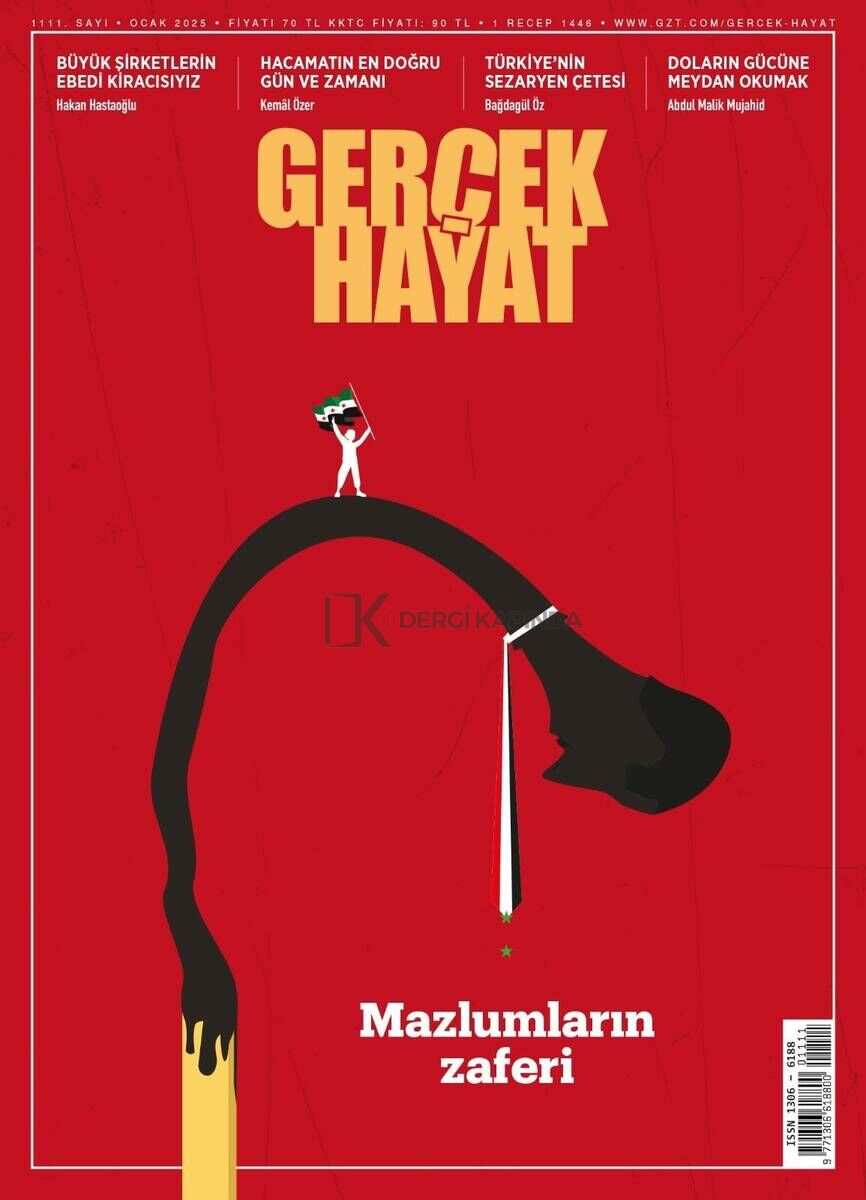 Gerçek Hayat Dergi 1111.Sayı Ocak 2025
