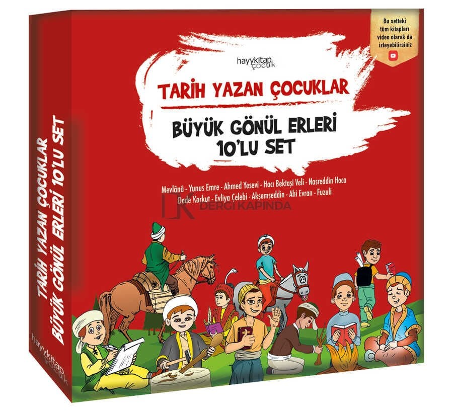 TARİH YAZAN ÇOCUKLAR - Büyük Gönül Erleri (10 Kitap)