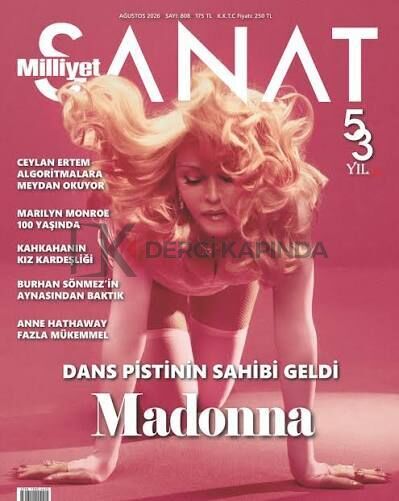 Milliyet Sanat Dergi 808.Sayı Ağustos 2026