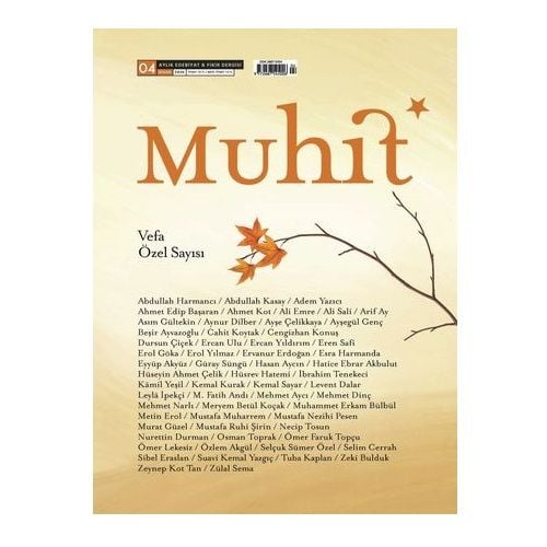 Muhit 4.Sayı Nisan 2020