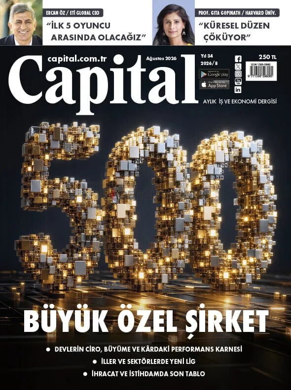 Capital Dergi Ağustos 2026