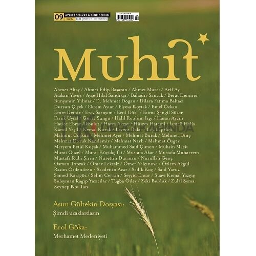 Muhit 9.Sayı Eylül 2020