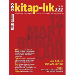 Kitap-lık 222.Sayı Temmuz-Ağustos 2022