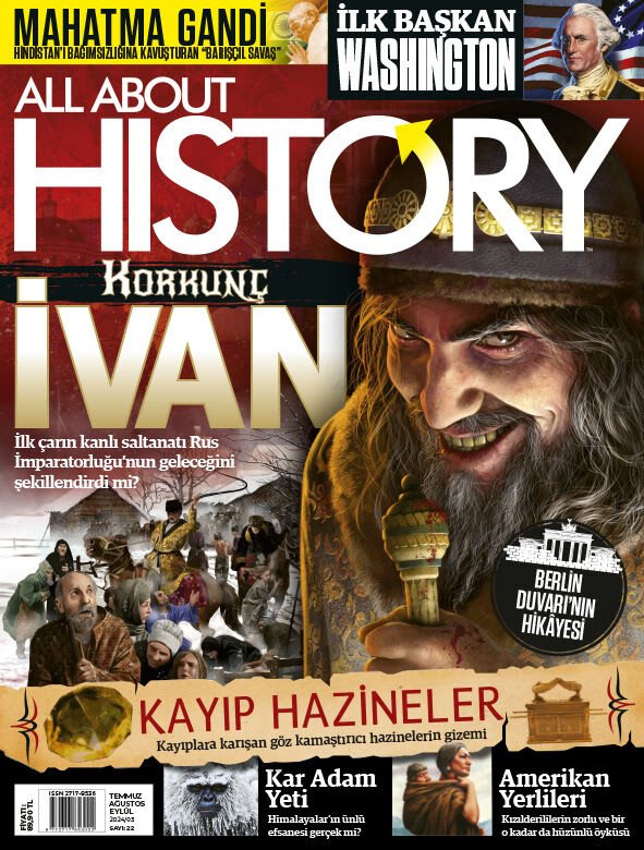 All About History Dergi 22.Sayı Temmuz-Eylül 2024