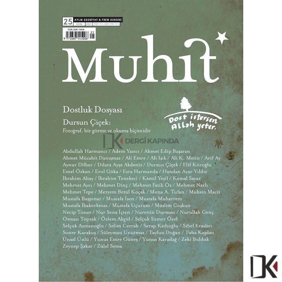 Muhit 25.Sayı Ocak 2022