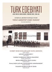 Türk Edebiyatı Dergi 634.Sayı Ağustos 2026