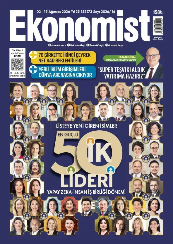 Ekonomist Dergi 2 Ağustos -15 Ağustos 2026