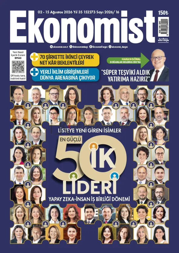 Ekonomist Dergi 2 Ağustos -15 Ağustos 2026
