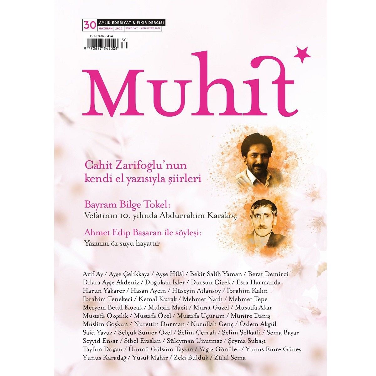 Muhit 30.Sayı Haziran 2022
