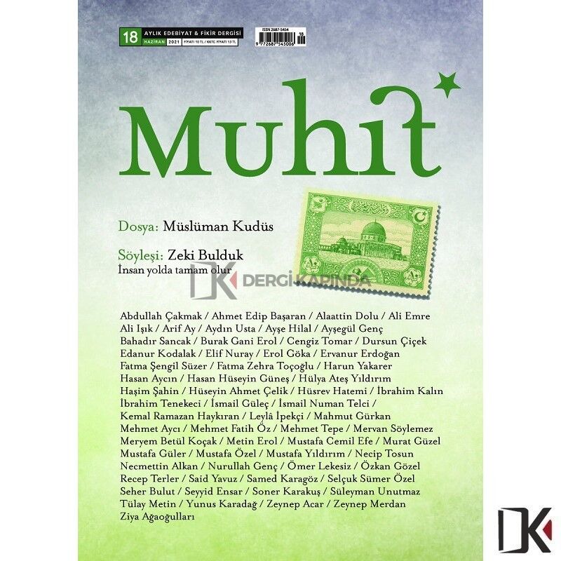 Muhit 18.Sayı Haziran 2021
