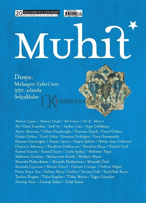 Muhit 20.Sayı Ağustos 2021