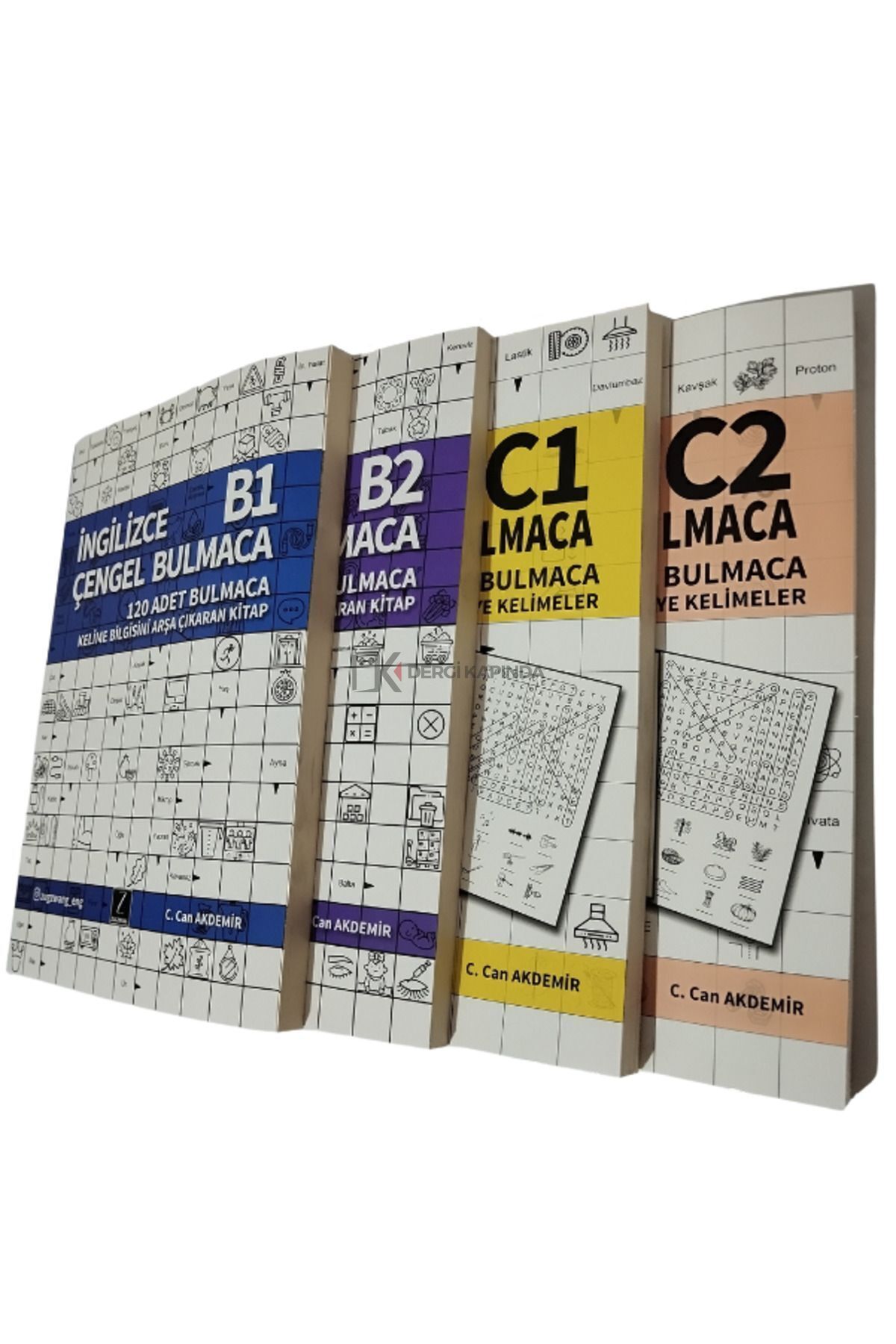 ZUGZWANG B1 + B2 + C1 + C2 İngilizce Bulmaca İngilizce Kelime Öğreten 4'lü Etkinlik Seti