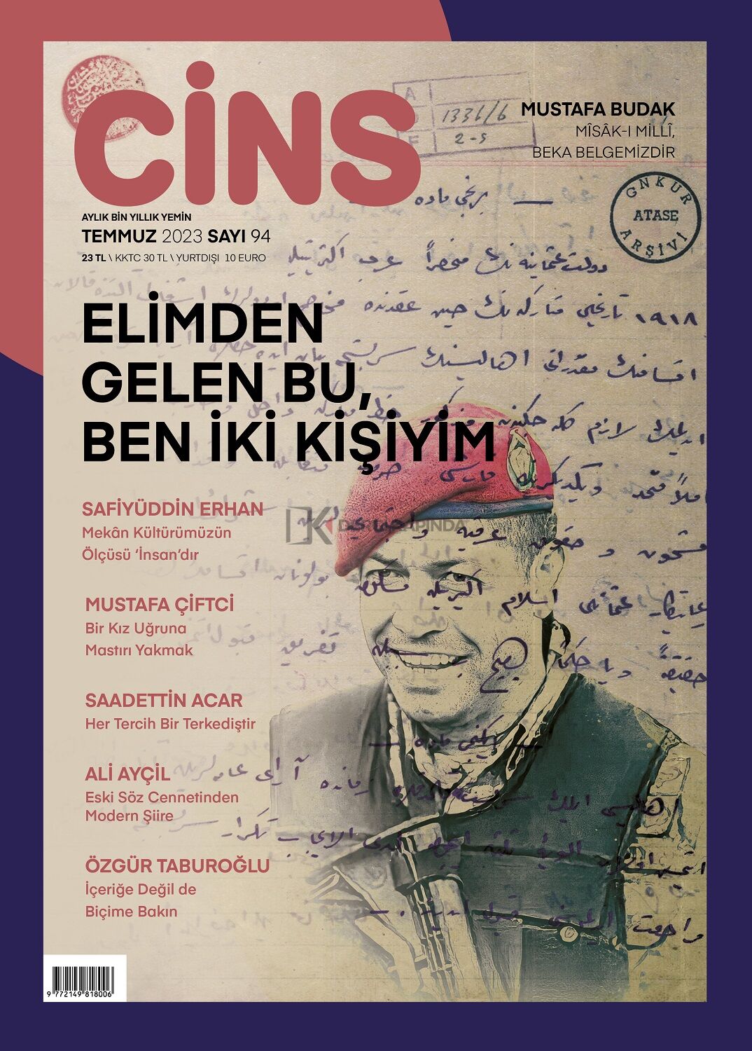 Cins 94.Sayı Temmuz 2023