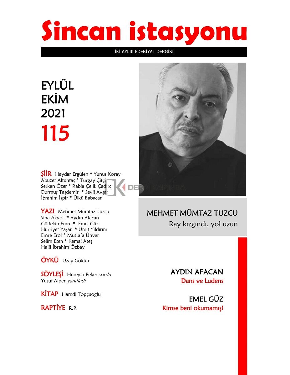 Sincan İstasyonu 115.Sayı Eylül-Ekim 2021