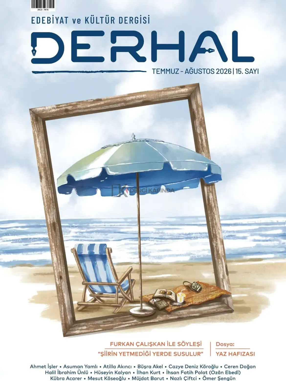 Derhal Dergi 15.Sayı Temmuz-Ağustos 2026