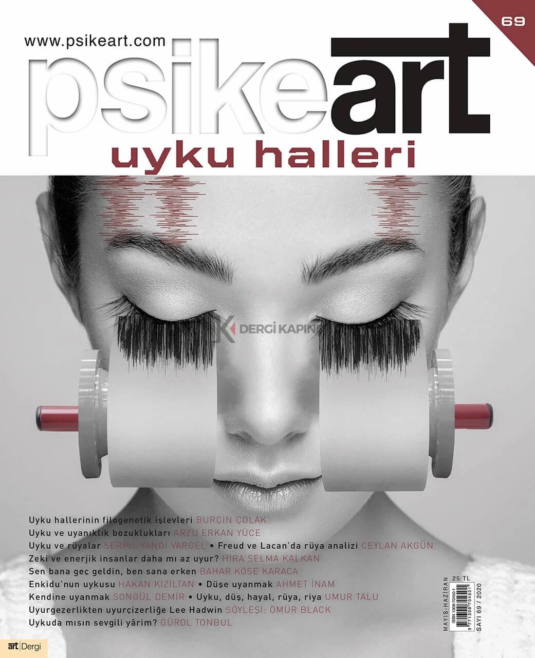 Psikeart Dergi 69.Sayı Mayıs-Haziran 2020 - Uyku Halleri