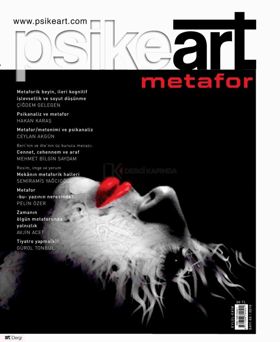 Psikeart Dergi 65.Sayı Eylül-Ekim 2019 - Metafor