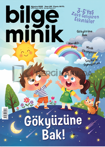 Bilge Minik Dergi Ağustos 2026 (3-6 yaş)