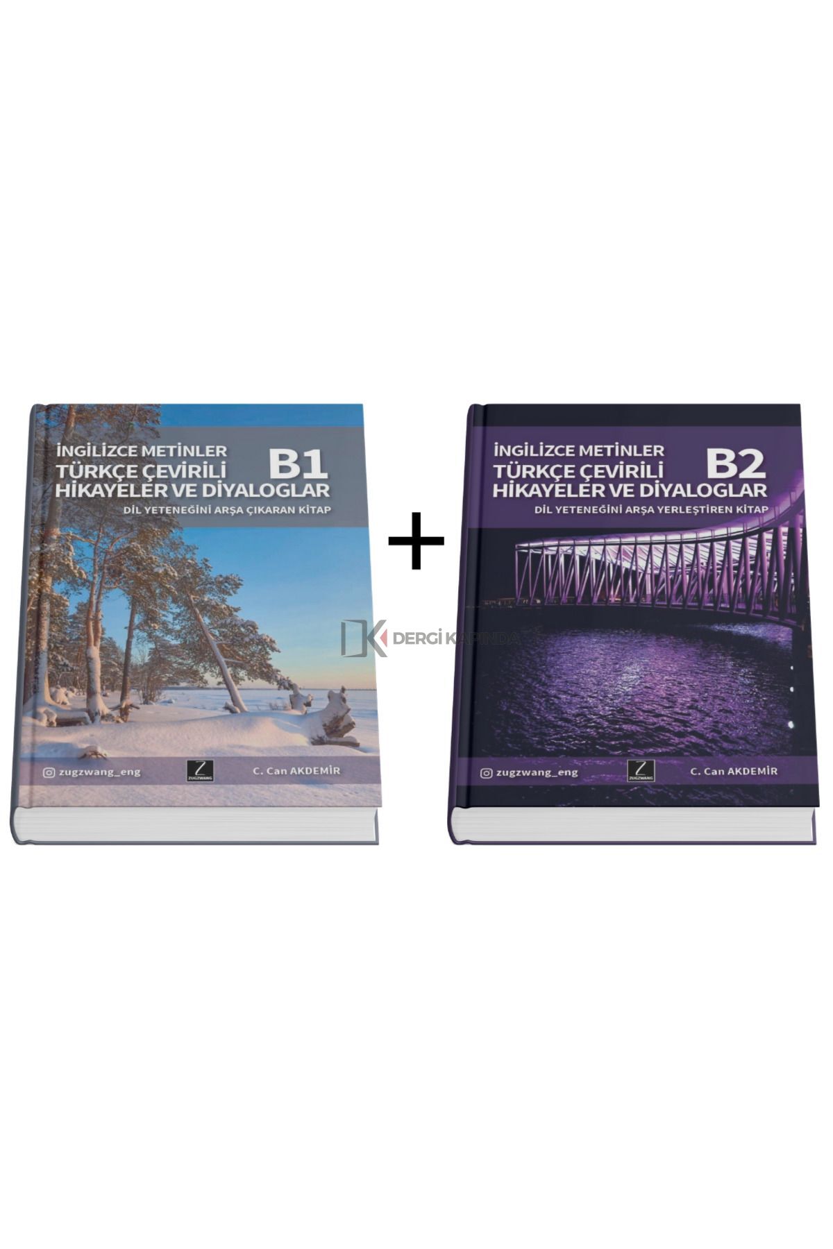 B1 + B2 İngilizce Okuma Kitapları 2'li Set