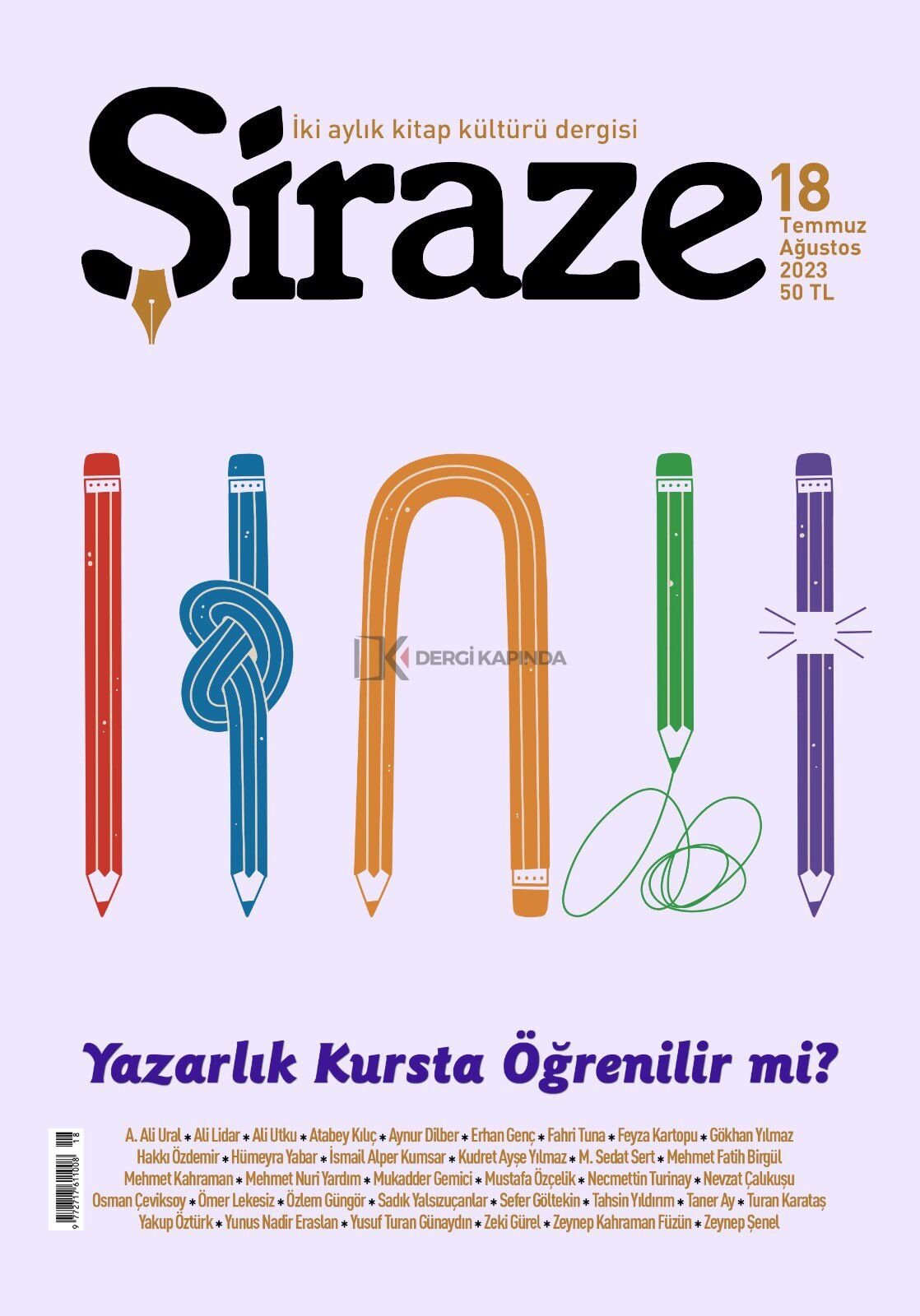 Şiraze 18.Sayı Temmuz-Ağustos 2023
