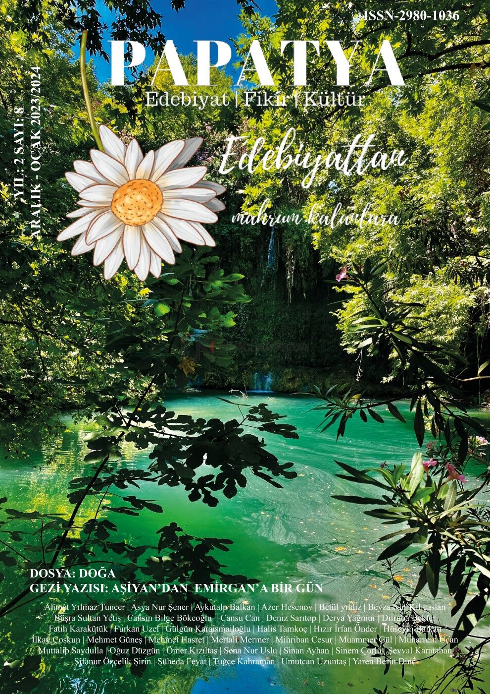 Papatya 8.Sayı Aralık 2023 - Ocak 2024