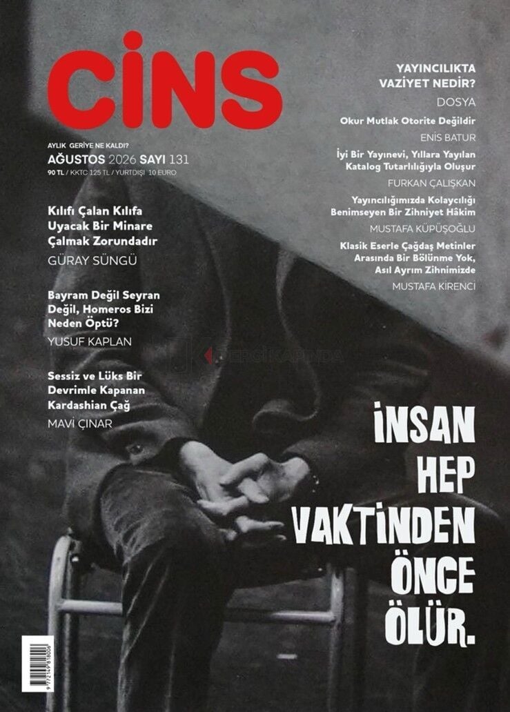 Cins Dergi 131.Sayı Ağustos 2026