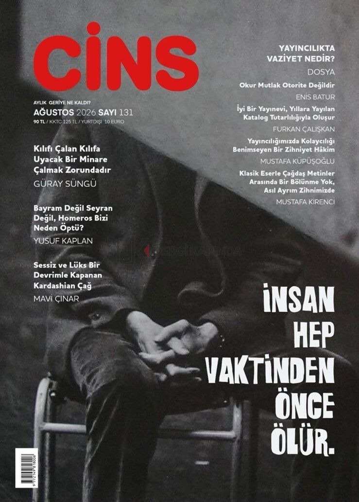 Cins Dergi 131.Sayı Ağustos 2026