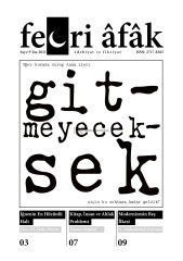 Fecri Âfâk 9.Sayı Yaz 2021