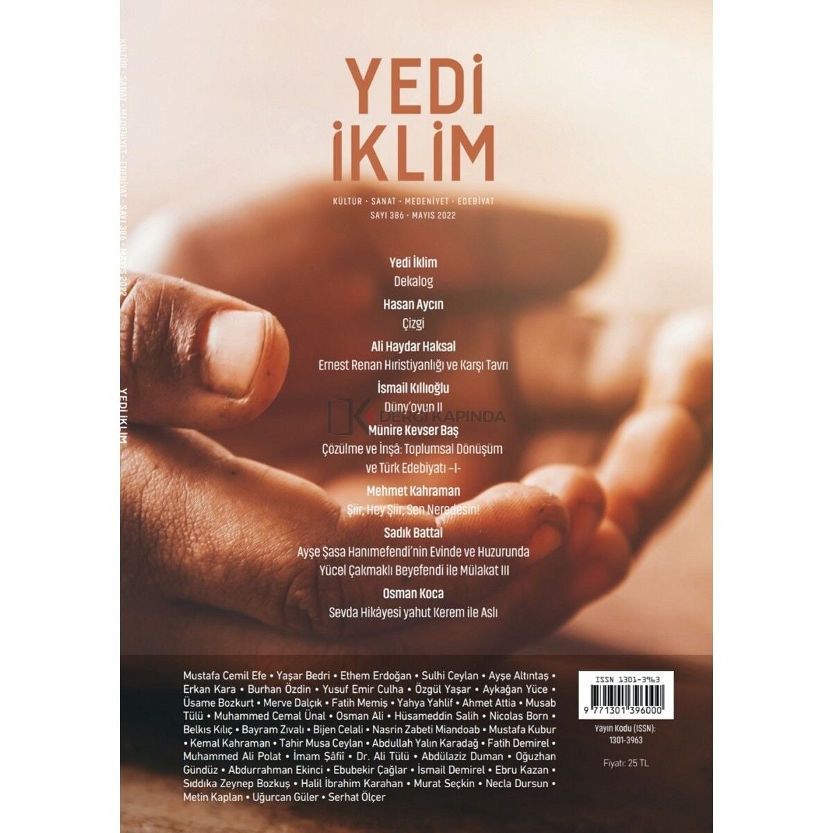 Yedi İklim 386.Sayı Mayıs 2022