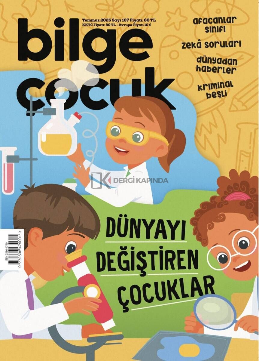 Bilge Çocuk Dergi Temmuz 2025 (7-12 yaş)