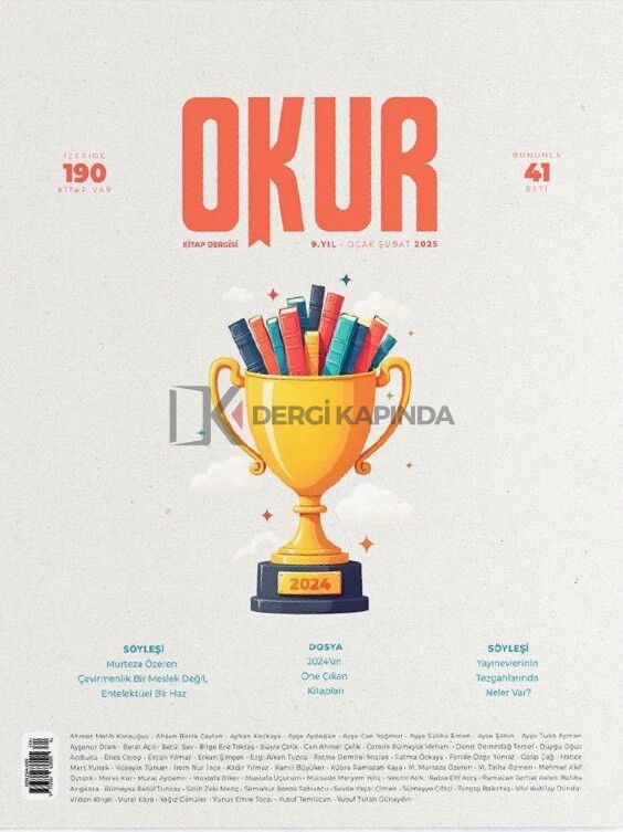 Okur Kitap Dergisi 41.Sayı Ocak-Şubat 2025