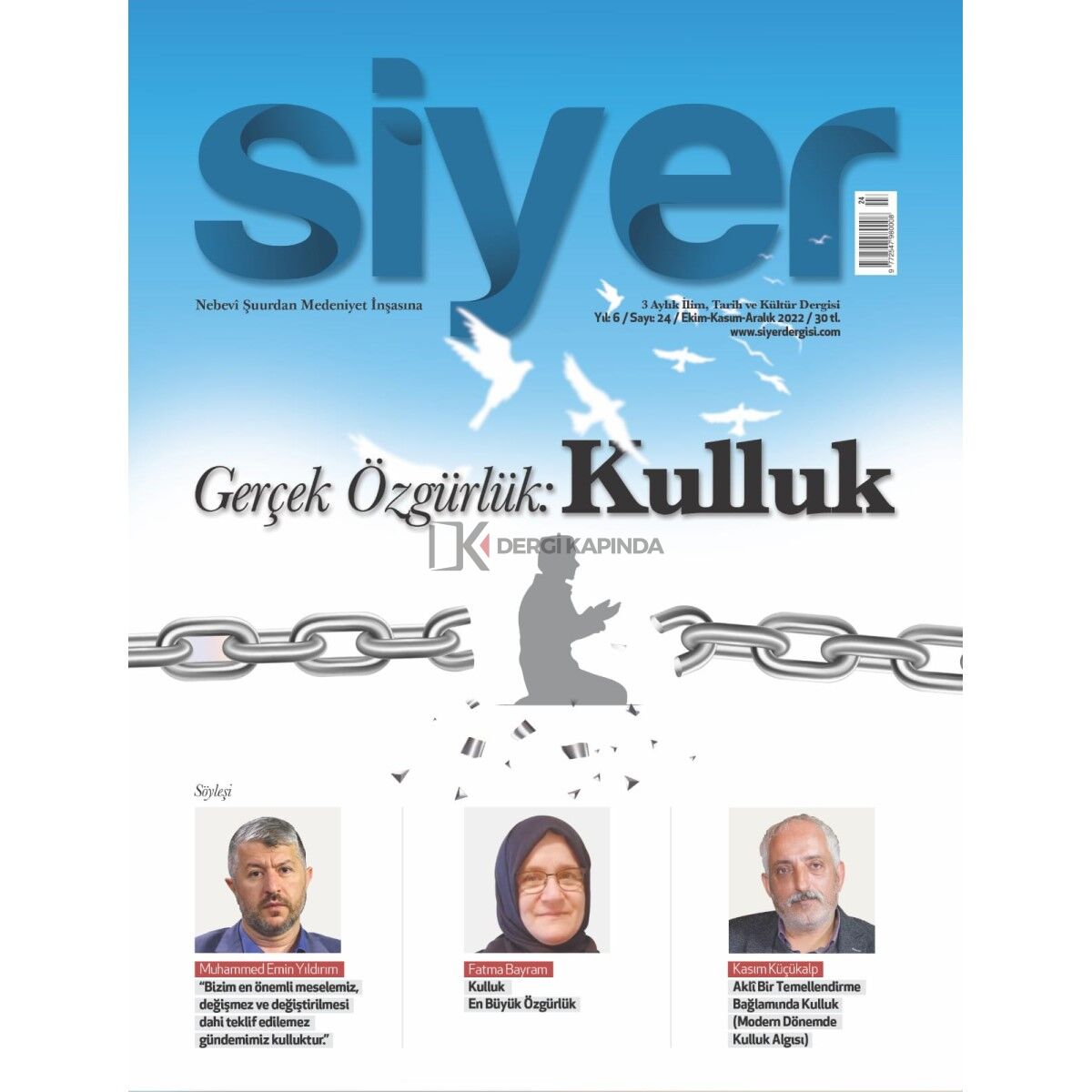 Siyer İlim tarih 24.Sayı Ekim-Aralık 2022