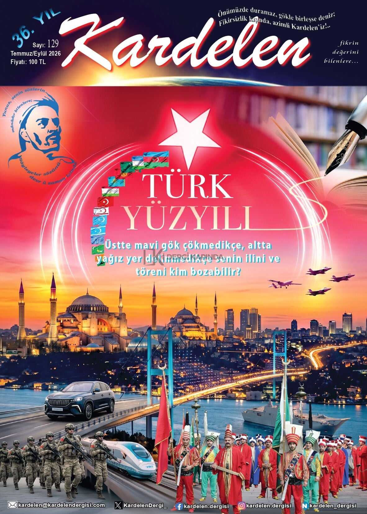 Kardelen Dergi 129.Sayı Temmuz-Eylül 2026