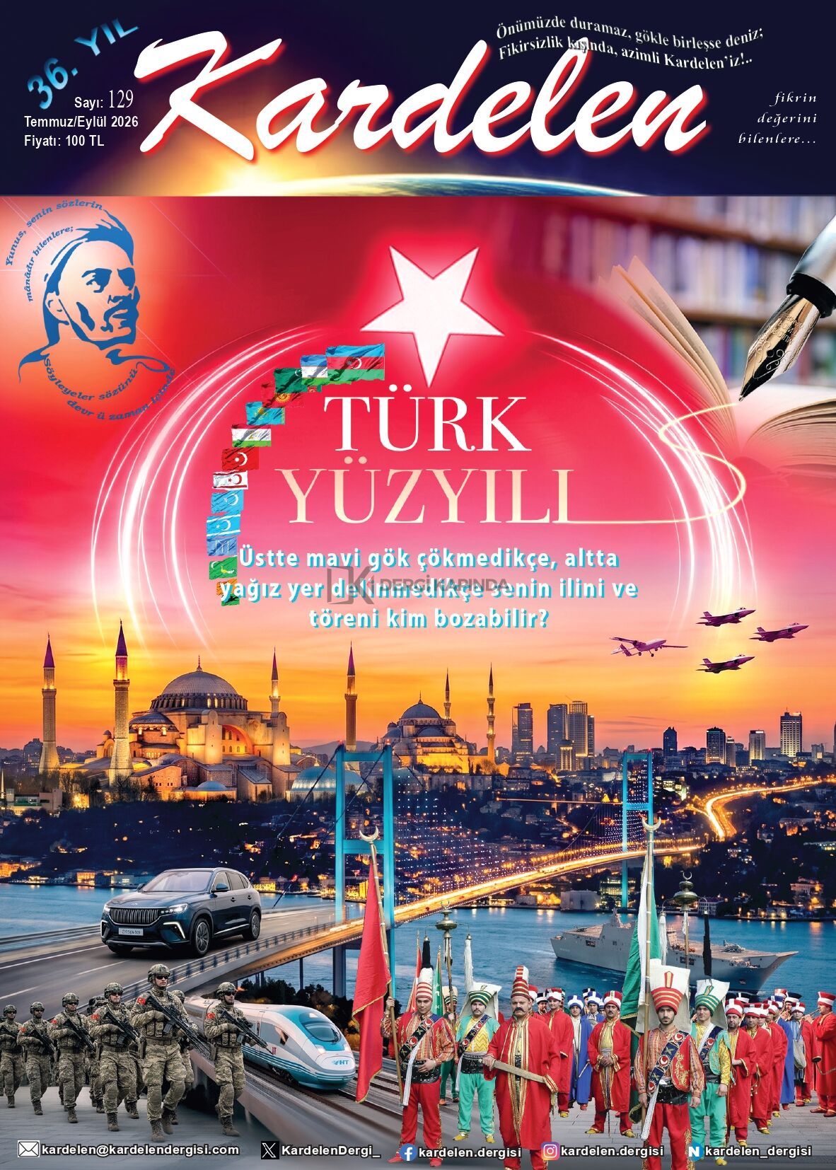 Kardelen Dergi 129.Sayı Temmuz-Eylül 2026