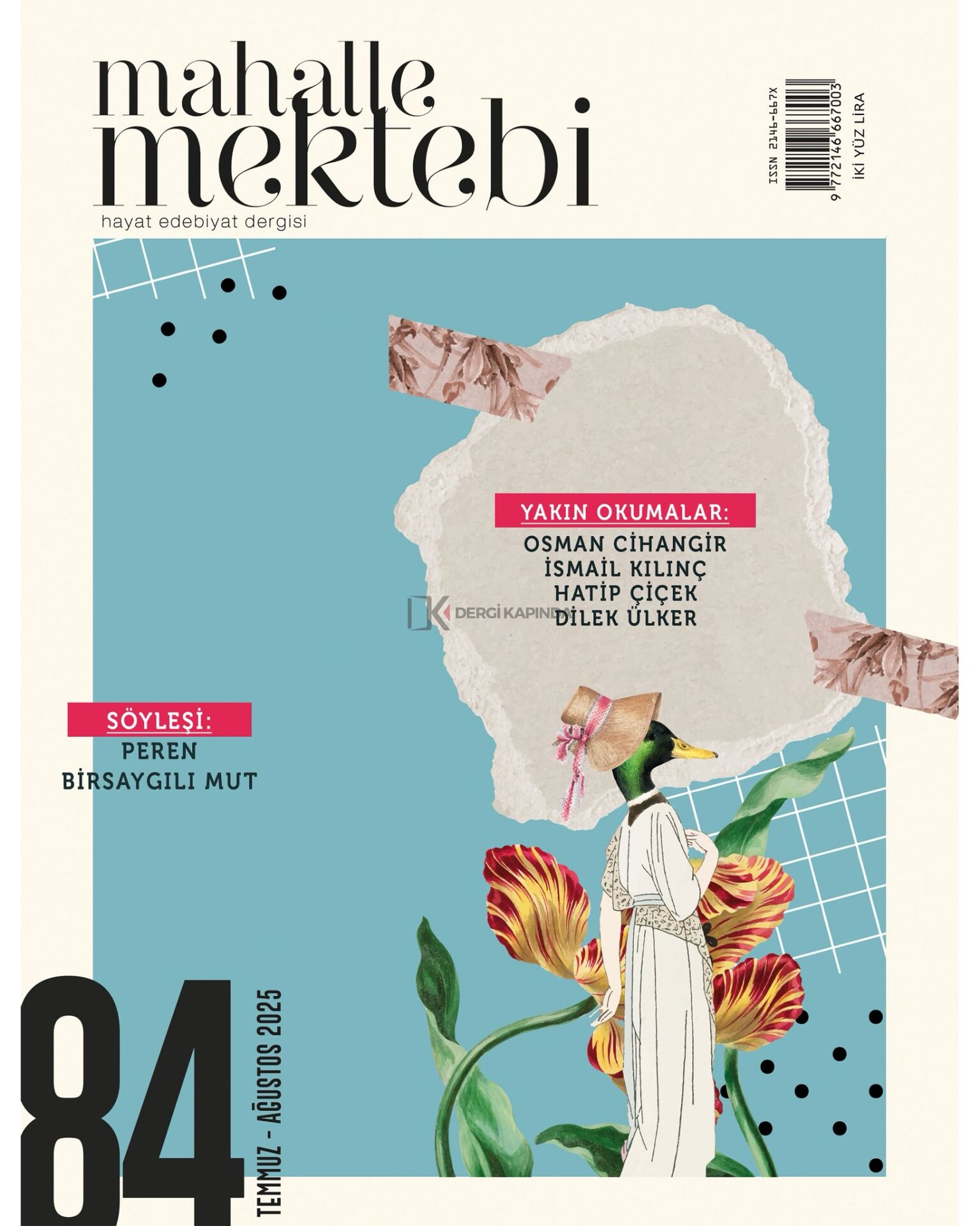 Mahalle Mektebi Dergi 84.Sayı Temmuz-Ağustos 2025