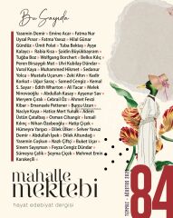 Mahalle Mektebi Dergi 84.Sayı Temmuz-Ağustos 2025