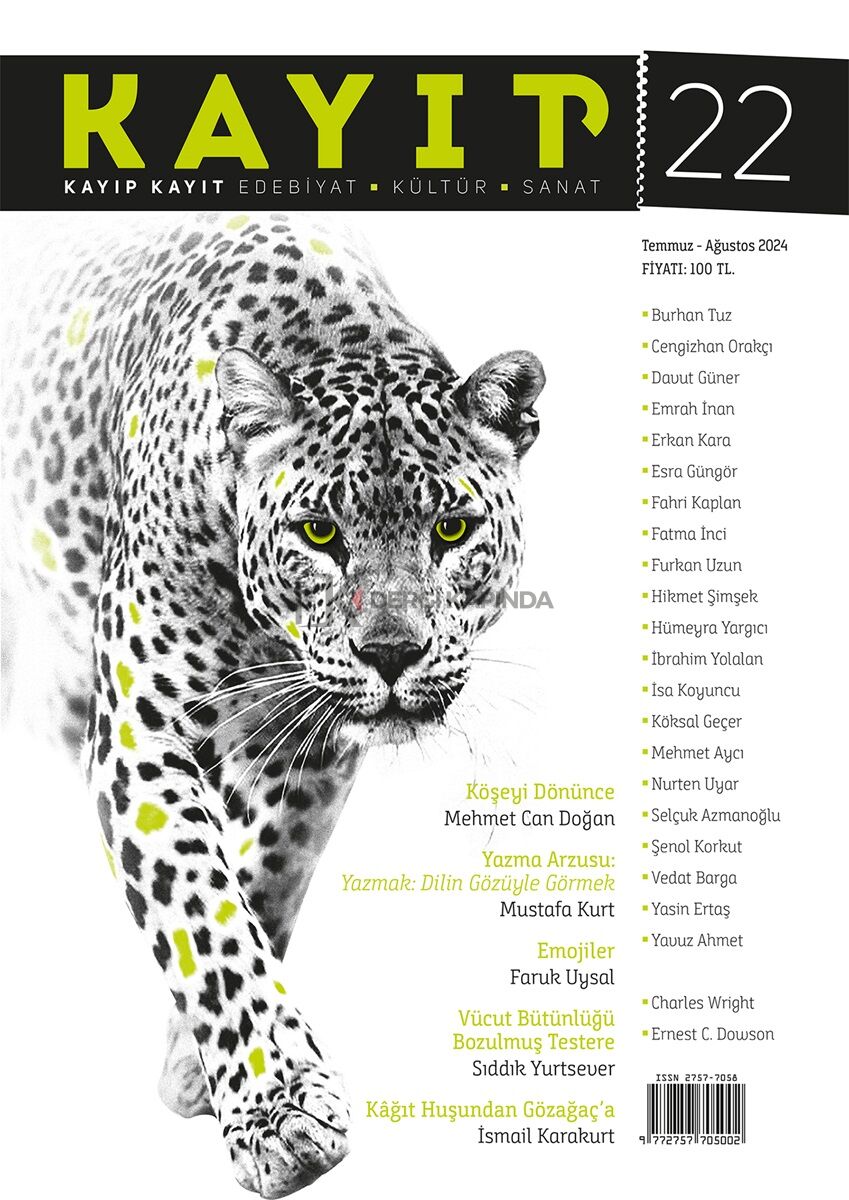 Kayıp Kayıt Dergi 22.Sayı Temmuz-Ağustos 2024