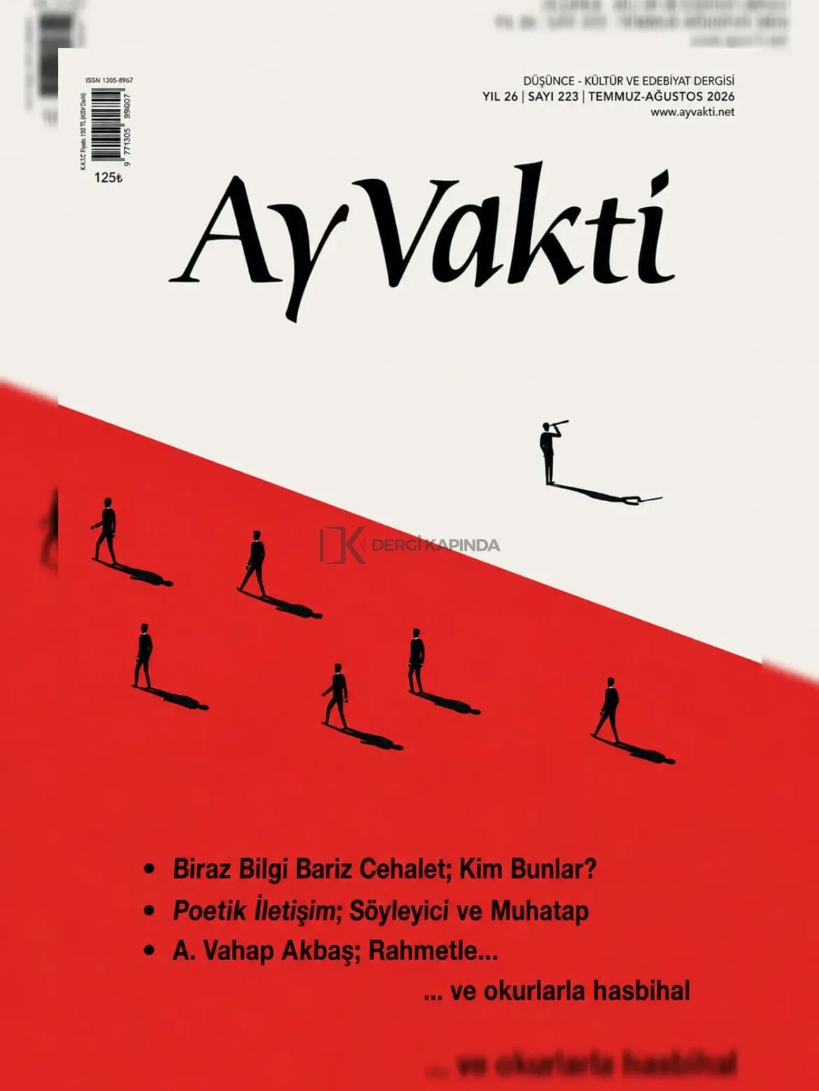Ay Vakti Dergi 223.Sayı Temmuz-Ağustos 2026