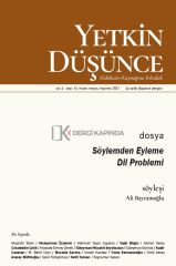 Yetkin Düşünce 14.Sayı Nisan-Haziran 2021