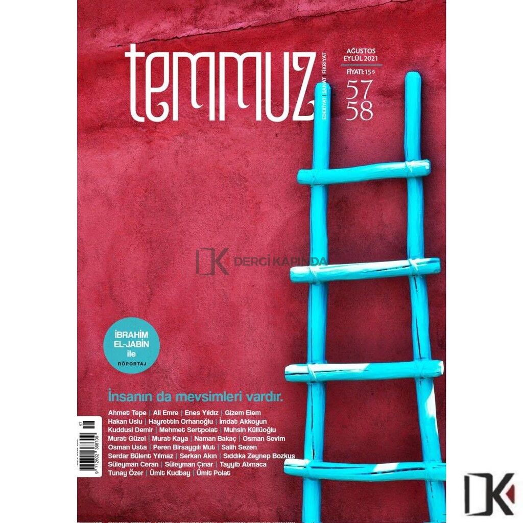 Temmuz 57-58.Sayı Ağustos-Eylül 2021