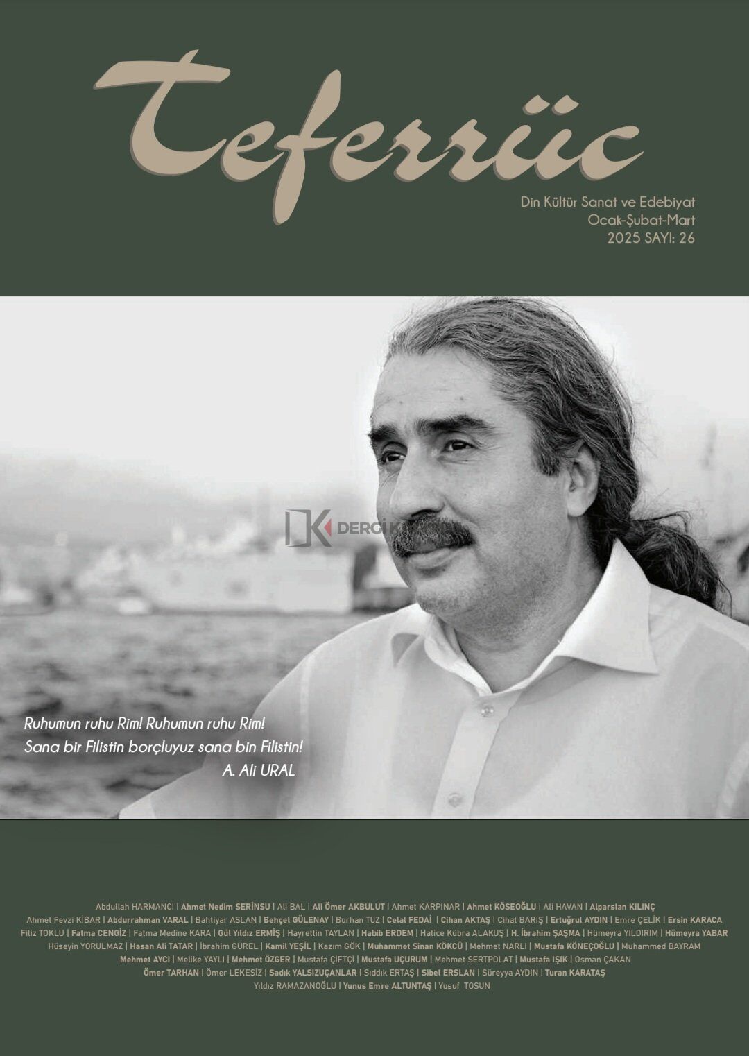 Teferrüc Dergi 26.Sayı Ocak-Şubat-Mart 2025