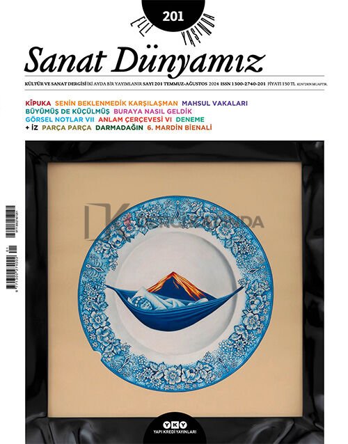 Sanat Dünyamız Dergi 201.Sayı Temmuz-Ağustos 2024